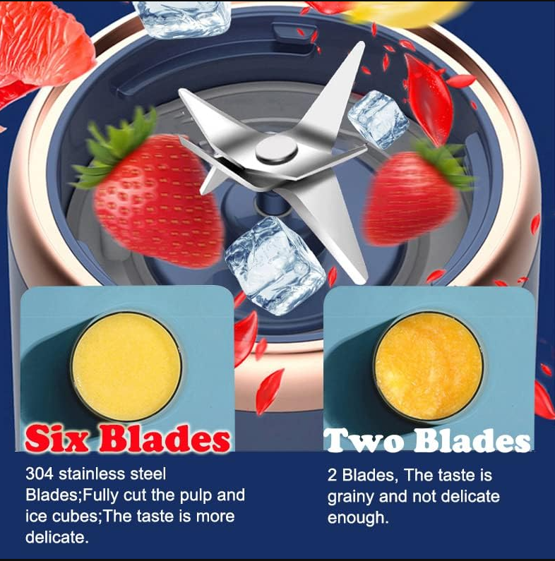 High Quality Twin Gear Portable Juice Blender