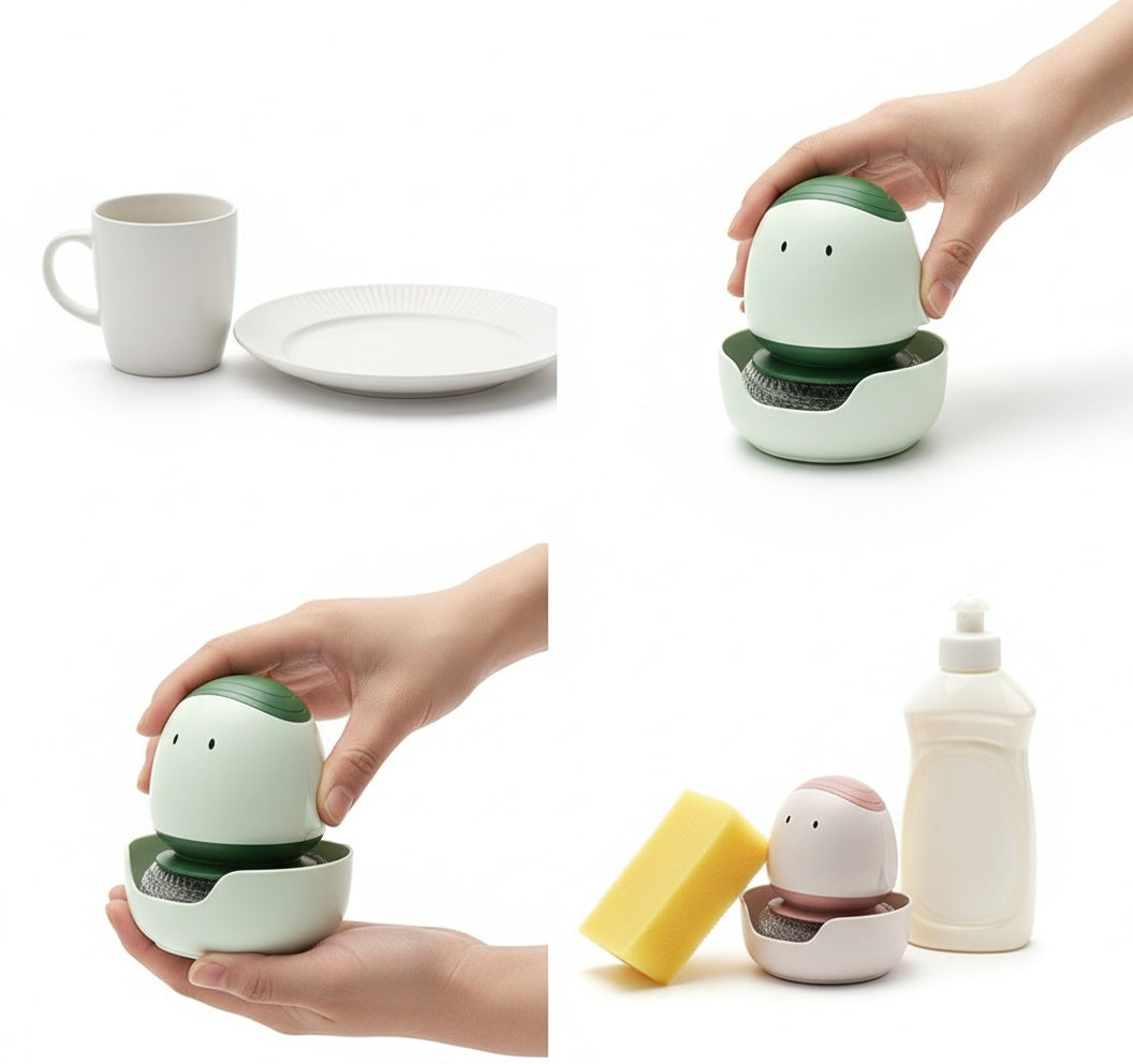 SoapFlow Pro Kitchen Brush