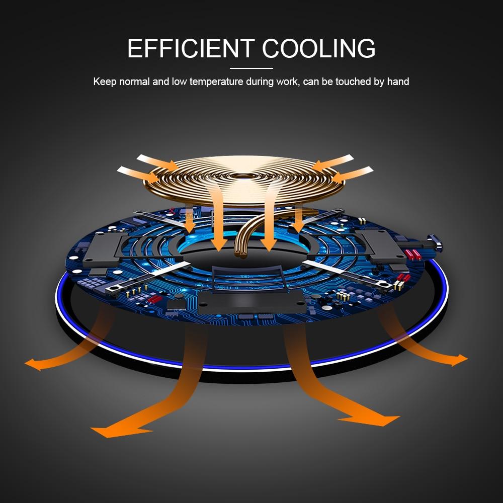 Dragon W9 - 30W Lightning-Fast Wireless Charging Pad