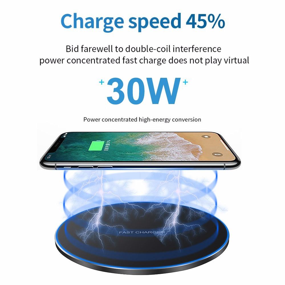 Dragon W9 - 30W Lightning-Fast Wireless Charging Pad