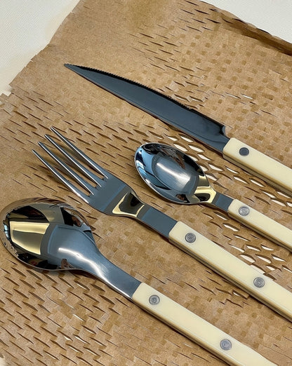 Scandinavian Elegance Flatware Set - 8-Piece Nordic Collection