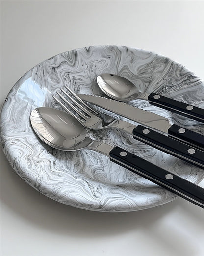 Scandinavian Elegance Flatware Set - 8-Piece Nordic Collection