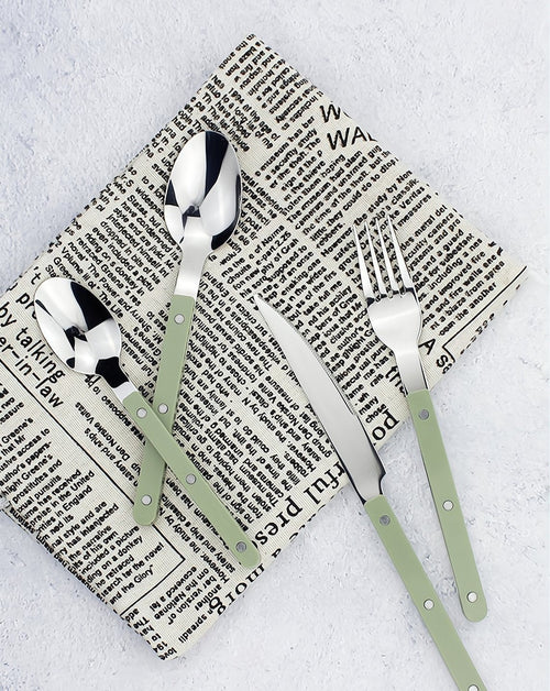 Scandinavian Elegance Flatware Set - 8-Piece Nordic Collection