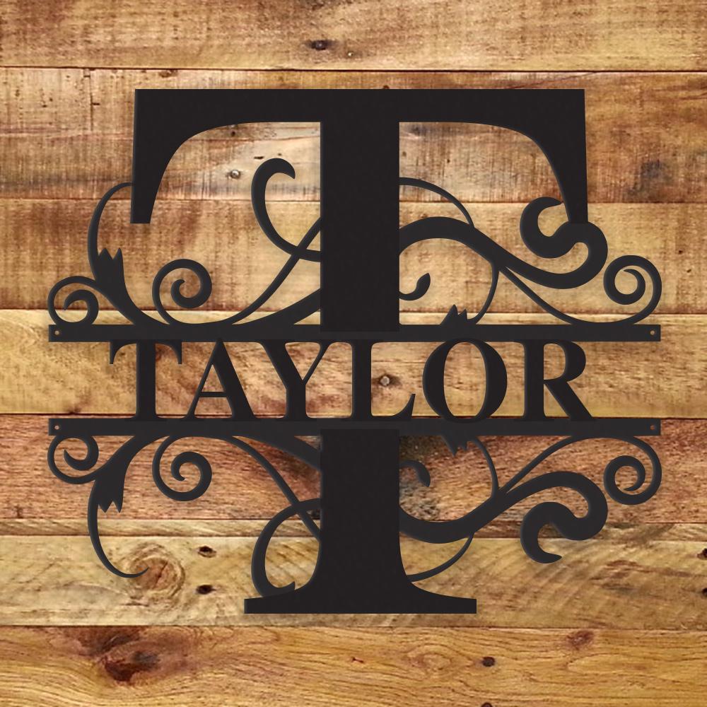 Personalized Family Pride Wall Art - Custom Metal Sign