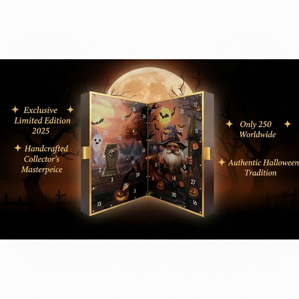 Spooky Handmade Gnomes Countdown Calendar