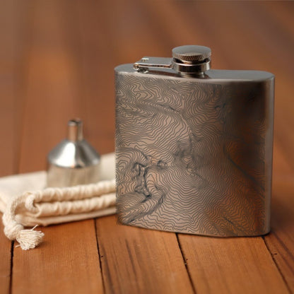 Summit Memory Flask - Mount Baker Topographic