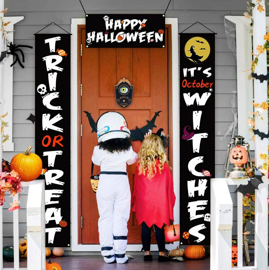 Haunted Eyeball Doorbell - Motion-Activated Halloween Terror