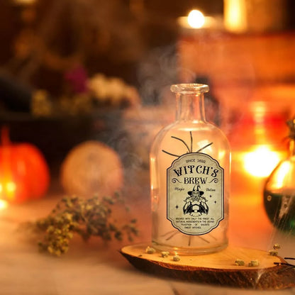 Vintage Halloween Potion Bottle Labels - Gothic Decal Set
